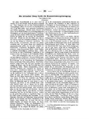 Ein kritischer Gang durch die Kunsterziehungsbewegung : (Fortsetzung)