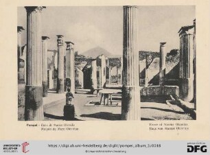 Pompei - Casa di Marco Olconio - Maison de Marc Olconius - House of Marcus Olconius - Haus von Marcus Olconius