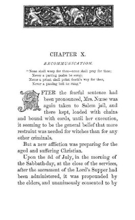 Chapter X. Excommunication.
