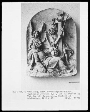 Tod des heiligen Franziskus