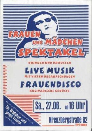 Frauen und Mädchen Spektakel