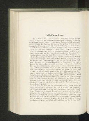 Schlussbemerkung.