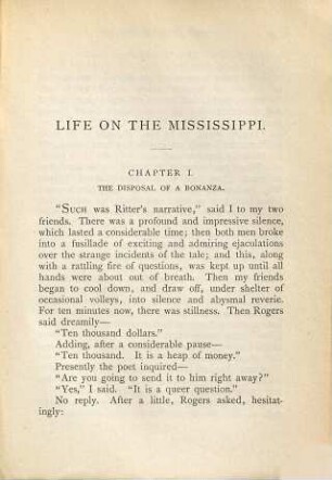 Life on the Mississippi, 2