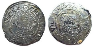 Doppelschilling, Schleswig-Holstein, Königliche Linie, Christian III. (1534 - 1559)