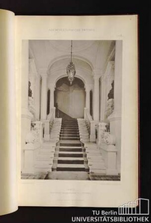 Tafel 34. Berlin. Wohnhaus Lennéstrasse 9 - Vestibül
