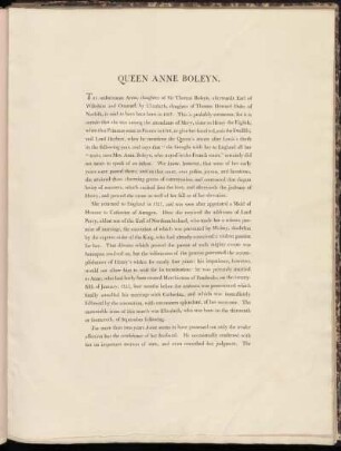 Queen Anne Boleyn.
