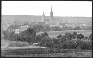 Mügeln. Blick auf Mügeln
