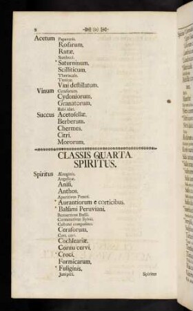 8-18, Classis Quarta - Classis Octava