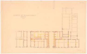 Auswärtiges Amt, Berlin-Mitte Umbau: Teilgrundriss Erdgeschoss 1:100