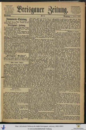 Nr. 1-26 (Januar 1882)