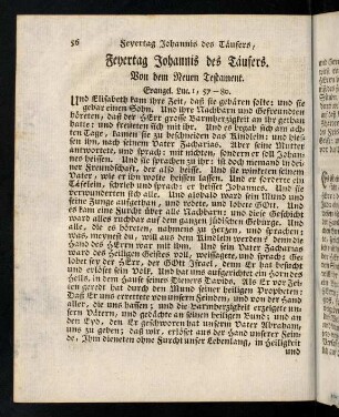 56-70, Feyertag Johannis des Taeufers