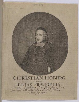 Bildnis des Christian Hoburg