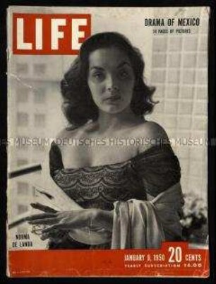 Amerikanische Zeitschrift "Life". 28/29. Volume 1950