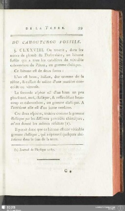 Du cahoutchou fossile