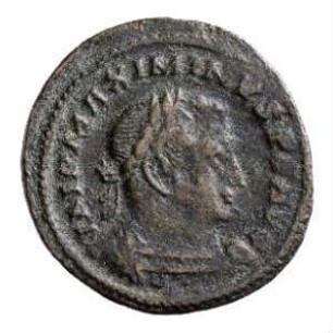 Münze, Follis (Follaro), 310 - 313 n. Chr.