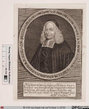Bildnis Philipp Jacob Spener