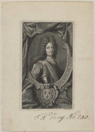 Bildnis des Louis XIV., König von Frankreich