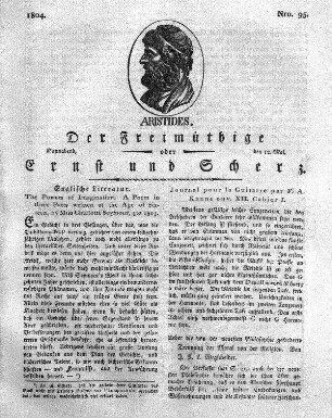 Nro. 95., Sonnabend den 12. Mai