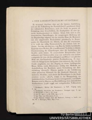 2. Der landesfürstliche Städtebau