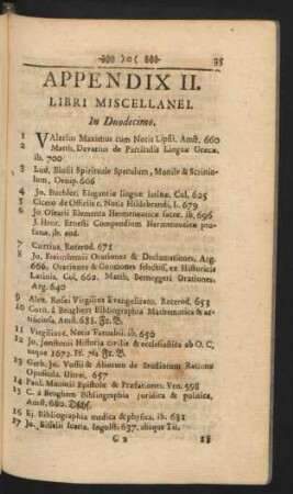 Libri Miscellanei.