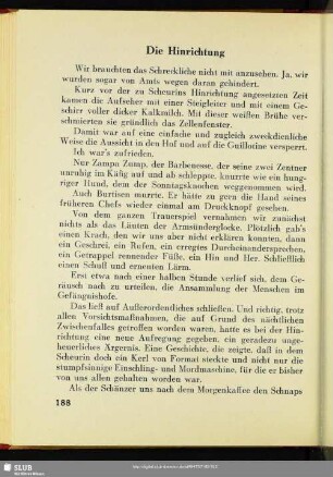 Die Hinrichtung