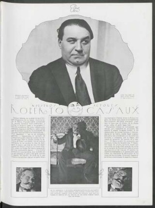 Nuestros actores - Roberto Casaux