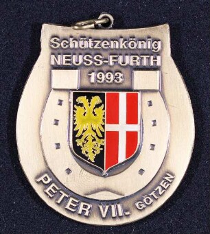 Orden Schützenkönig Neuss-Furth 1993/94 Peter Götzen
