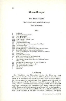Der Kilimandjaro