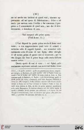 Vasi assegnati alla prima epoca