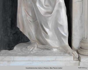 Johannes der Evangelist - Grabmal Clemens' VII., Detail: Johannes Ev.