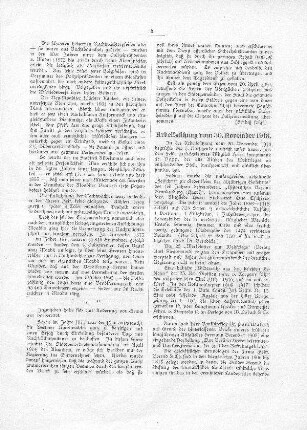 Arbeitssitzung vom 30. November 1918