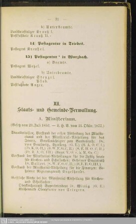 Staats- und Gemeinde-Verwaltung