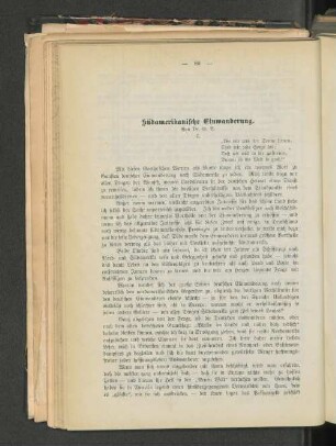 Süfamerikanische Einwanderung.