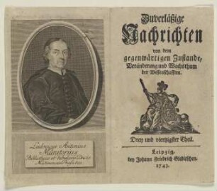 Bildnis des Ludovicus Antonius Muratorius