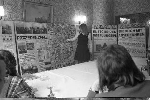 Studie einer Arbeitsgruppe aus dem Lehrstuhl für Gebäudelehre der Universität Karlsruhe zur geplanten Erweiterung des Verwaltungsgebäudes der Karlsruher Lebensversicherung KLV um zwei Hochhäuser zu einem "Dreifingerturm"