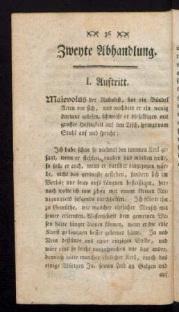 Zweyte Abhandlung