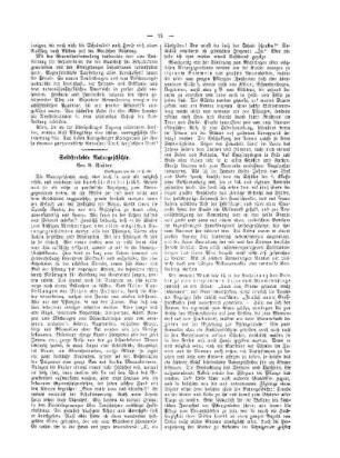 Selbsterlebte Naturgeschichte : (Fortsetzung von Nr.11 S.83)