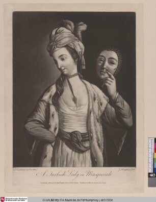 A Turkish Lady in Masquerade