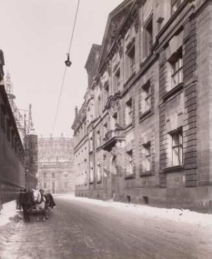 Augustusstraße : Dresden-Altstadt, Augustusstraße nach Westen, rechts das Ständehaus
