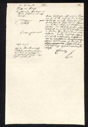 Handschriftliches Schreiben