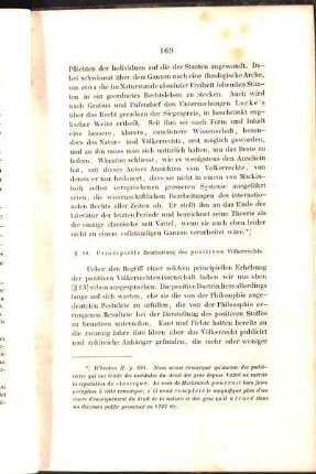 §. 18. Principielle Bearbeitung des positiven Völkerrechts.