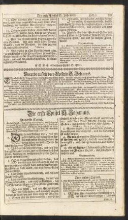 Vorrede auf die drey Episteln S. Johannis