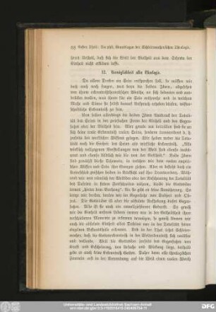 12. Unmöglichkeit aller Theologie.
