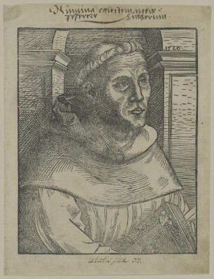 Bildnis des Martin Luther als Augustinermönch