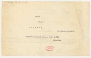 Brief an Erwin Lendvai : 16.02.1927