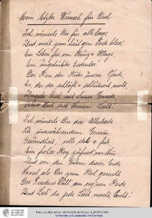 Brief vom 01.01.1903