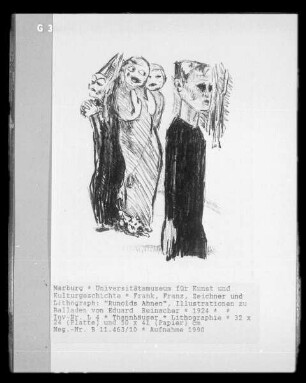 "Runolds Ahnen", Illustrationen zu Balladen von Eduard Reinacher — Thannhäuser