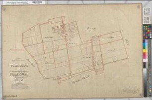 Brackel (Dortmund), Grundstückszusammenlegung Brackel, Bl.4 Brouillonkarte Flur 12