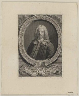 Bildnis des Prosper Jolyot de Crebillon