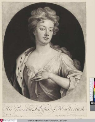Her Grace the Dutchess of Marlborough